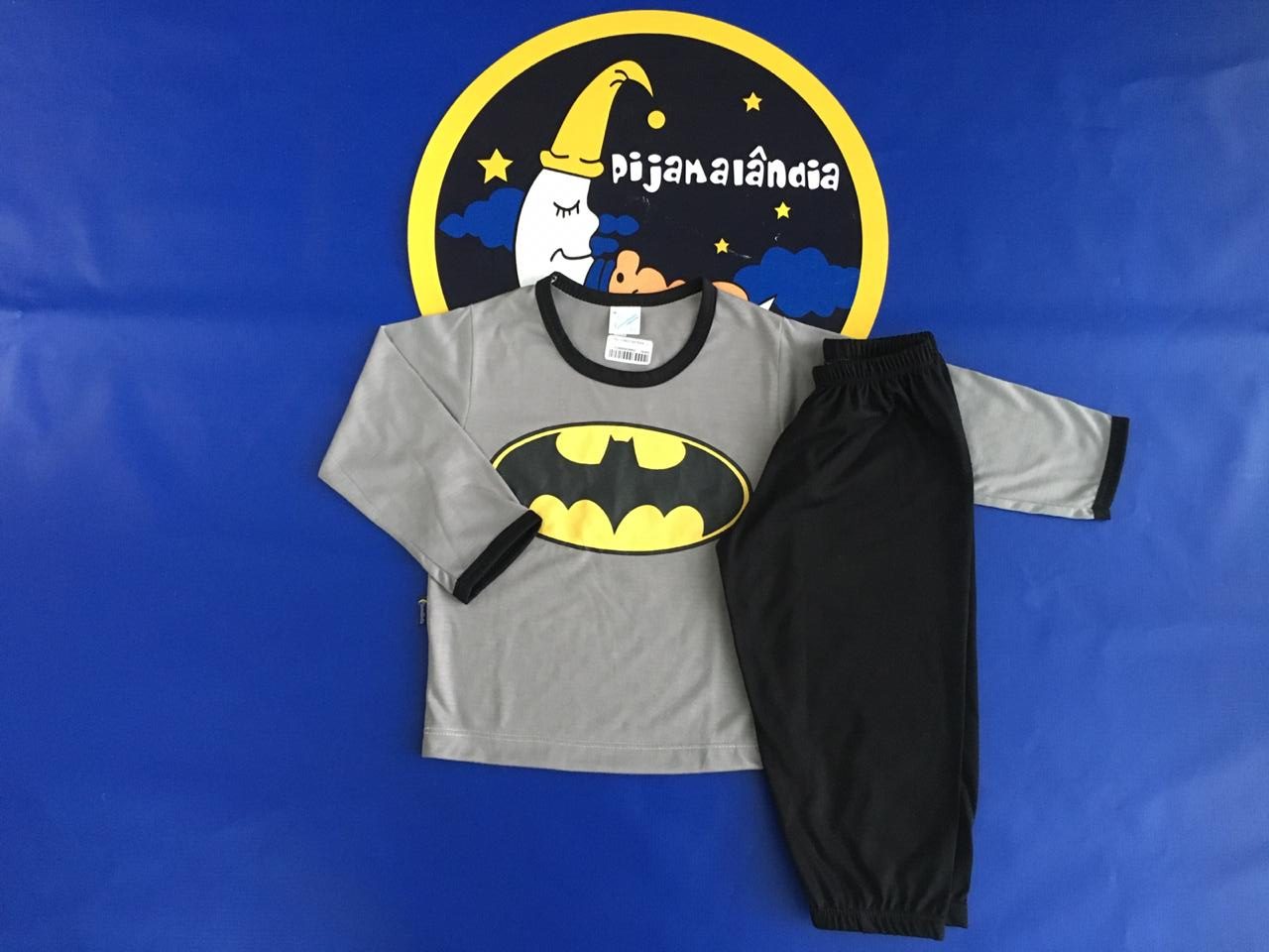 Pijama Batman Longo - Pijamalândia